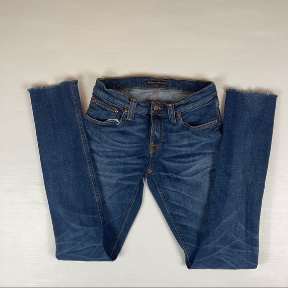 Nudie Jeans Women's Skinny Jeans - Blue - Picture 2 of 13